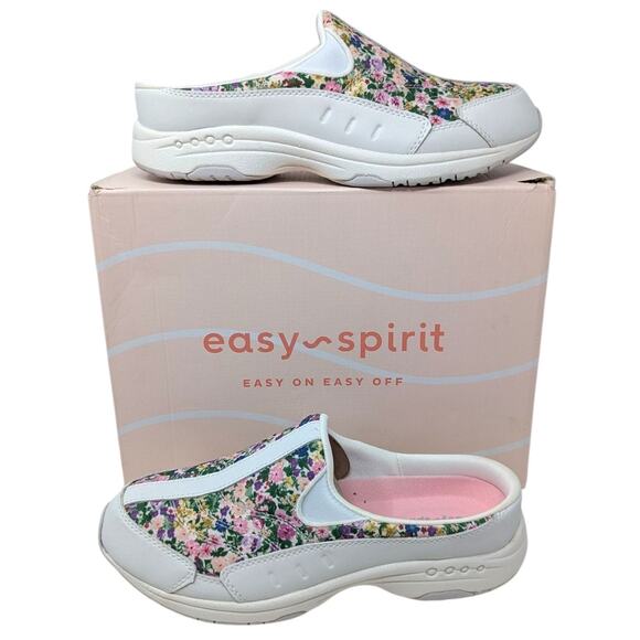 Easy Spirit Shoes - Easy Spirit Traveltime 593 Floral Slip-On Mules Sneakers Size 8 M NWT